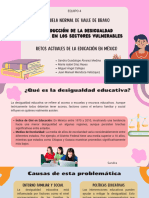 1. Reproducción de la desigualdad educativa en los sectores vulnerables