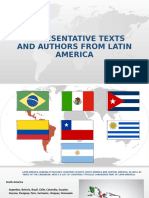 Representative Texts and Authors From Latin America