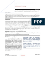 Peritoneal Nodules, A Rare Presentation of Gastrointestinal Stromal Tumour - A Case Report