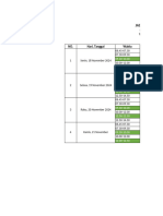 Latihan Membuat Jadwal Ujian