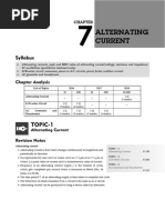 Alternating Current PYQ's