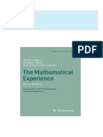 The Mathematical Experience Study Edition Philip J. Davis 2024 scribd download