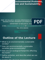 Lecture 1 -Introduction - Environtal Problems, Their Causes