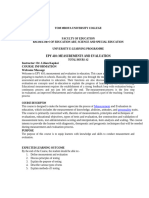 EPY 410 E-LEARNING DOCUMENT