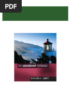 Full Download (eBook PDF) The Leadership Experience 6th Edition PDF DOCX