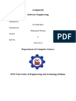 softwareengineering assignment 