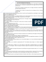 9.RAY OPTICS (PROBLEM FOR PRACTICE)