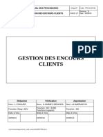 PR-CO-07.01 Procédure de Gestion Des Encours Client