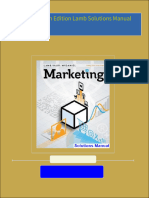 Complete Answer Guide for Marketing 12th Edition Lamb Solutions Manual