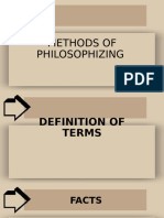 Methods of Philosophizing