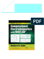 Download full Computational Electromagnetics with Matlab, Fourth Edition Matthew N O Sadiku ebook all chapters