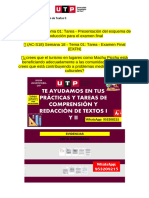 ? (AC-S18) Semana 18 - Tema 01 Tarea - Examen Final (EXFN) Terminado 2024