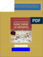 Instant Download for Understanding Machine Learning From Theory to Algorithms 1st Edition Shwartz Solutions Manual 2024 Full Chapters in PDF