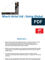 Bharti Airtel Going Global TMP