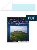 PDF Probability Statistics And Random Processes For Electrical Engineering 3rd Edition Leon Solutions Manual download