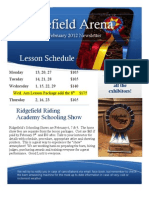 Ridgefield Arena: Lesson Schedule