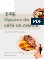 Receitas para o Café da Manhã - Joanna Côrtes 