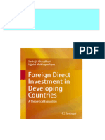 Download ebooks file Foreign Direct Investment in Developing Countries A Theoretical Evaluation 1st Edition Sarbajit Chaudhuri all chapters