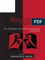 (Themes in Indian Sociology) Sharmila Rege (ed.) - Sociology of Gender_ The Challenge of Feminist Sociological Knowledge-SAGE Publications (2003)