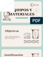 EQUIPOS Y MATERIALES. Rafael Cabrera - Jorge Castañeda