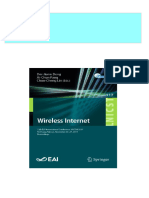 Download full Wireless Internet 12th EAI International Conference WiCON 2019 TaiChung Taiwan November 26 27 2019 Proceedings Der-Jiunn Deng ebook all chapters