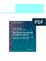 Download full The Bioarchaeology of Urbanization The Biological Demographic and Social Consequences of Living in Cities Tracy K. Betsinger ebook all chapters