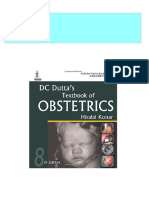 DC Dutta s Textbook of Obstetrics Including Perinatology and Contraception 8th Edition Hiralal Konar 2024 scribd download