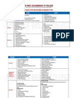 PORTIONS FOR MIDTERM EXAMINATION