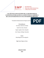 LAS TÉCNICAS DE ESTUDIO DE LA NEUROCIENCIA COGNITIVA EN RELACIÓN A LA EFECTIVAD ACADÉMICA DE LOS ES (1)