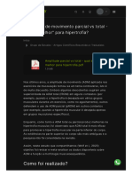 Amplitude de movimento parcial vs total - qual a _melhor_ para hipertrofia_ - TEF Play ?