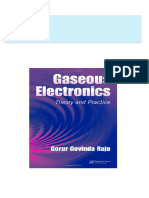 Get Gaseous Electronics Theory and Practice 1st Edition Gorur Govinda Raju free all chapters