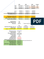 Financial Spreadsheet Auto Repair Atlanta