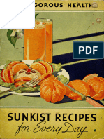 1937 - Sunkist Recipes for Everyday