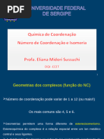 Aula 3 -Compostos de coordenação - Isomeria