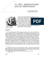 Crespo 2019. Proyecto Cíes Arqueología en Aguas Profundas