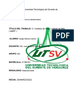 3.1 Análisis de modo y efecto de falla ( AMEF)