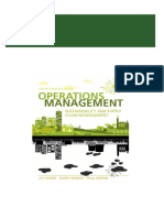 Download full Operations Management Sustainability and Supply Chain Management 2nd Canadian Edition Jay Heizer; Barry Render; Paul Griffin ebook all chapters