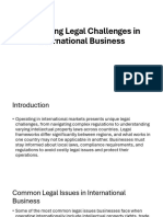 Navigating Legal Challenges in International Business (publish)