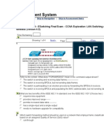 CCNA 3 Final Exam