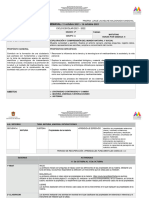 PLAN semanal 11 al 15 de octubre QUIMICA