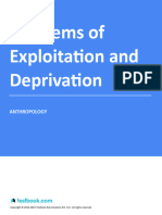 Problems of Exploitation and Deprivation - Study Notes