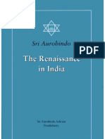 The Renaissance in India The Complete Works of Sri Aurobindo