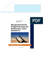 Instant download Requirements Engineering for Software and Systems 2nd Edition Phillip A. Laplante pdf all chapter