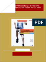 DeLee Drez s Orthopaedic Sports Medicine Principles and Practice 3rd Edition Mark D. Miller All Chapters Instant Download