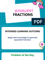 Equivalent Fractions