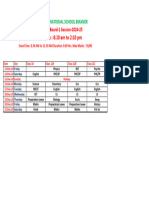 Time Table-PB1-2024-25