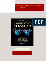 Handbook of Vitamins 5th Edition Janos Zempleni (Editor) all chapter instant download