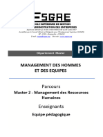 Management des hommes et des équipes