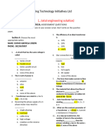 BAT Electrical Test  Answers