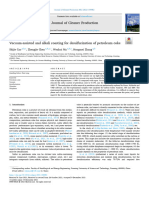 2021 - Cao, S. - Vacuum-assisted and alkali roasting for desulfurization of petroleum coke